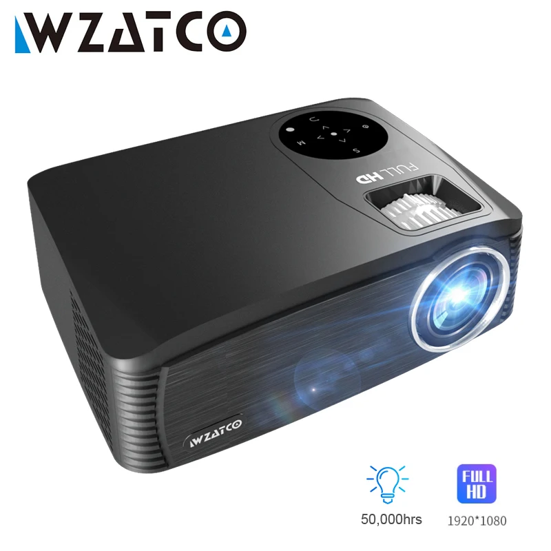 WZATCO C6. 300inch screen Full HD 1920*1080P LED Projector Video movie Proyector Home Theater Cinema Beamer
WZATCO C6. 300inch screen Full HD 1920*1080P LED Projector Video movie Proyector Home Theater Cinema Beamer