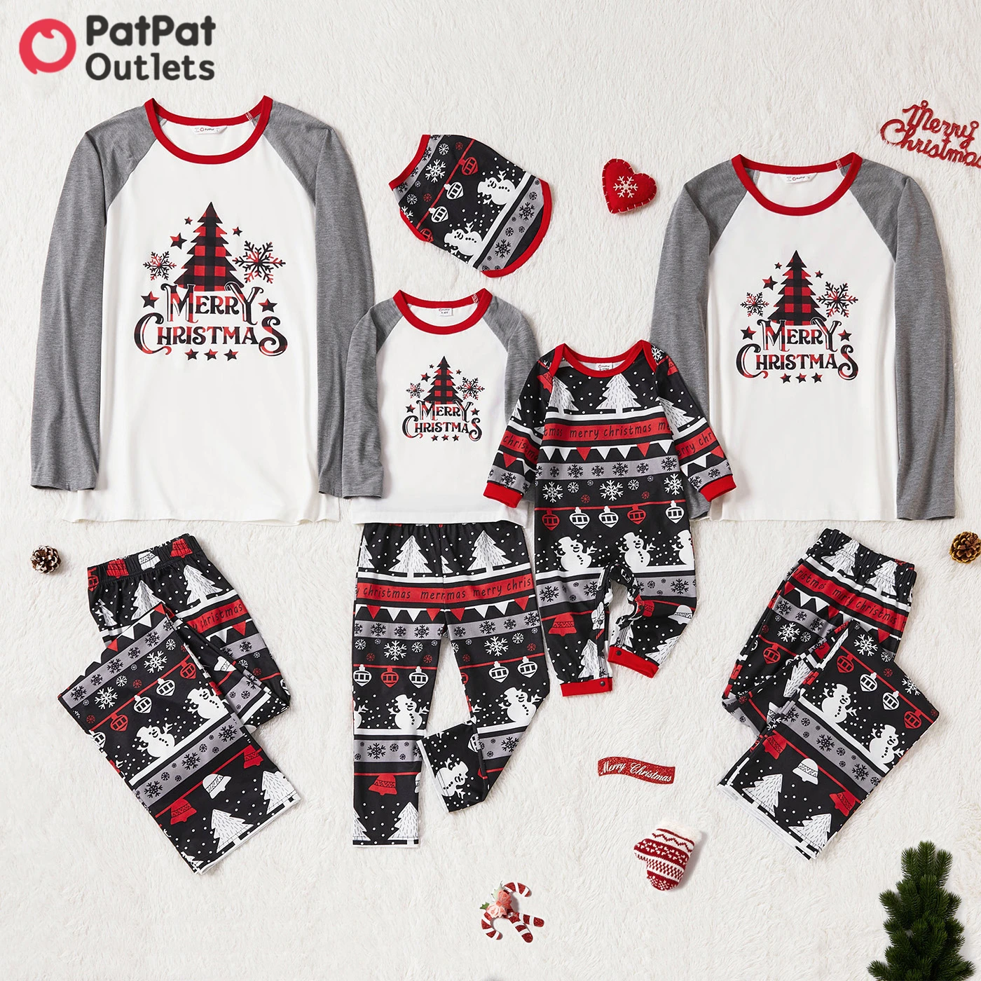 PatPat Reindeer Christmas Costumes Family Matching Outfits Family Look Baby Mother Daughter Clothes Deer Pajamas Flame Resistant
PatPat Reindeer Christmas Costumes Family Matching Outfits Family Look Baby Mother Daughter Clothes Deer Pajamas Flame Resistant