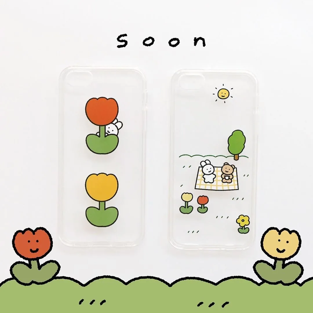 Cartoon Flowers Phone Case Cool Decor Tansparent TPU Cute Picnic Phone Case For iphone 13 12 11 Pro X XR XS Max Protection Case
Cartoon Flowers Phone Case Cool Decor Tansparent TPU Cute Picnic Phone Case For iphone 13 12 11 Pro X XR XS Max Protection Case