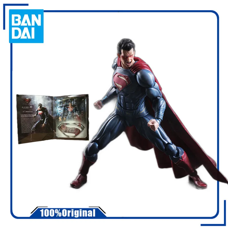 Bandai Genuine Dawn of Justice Bat man vs Superman movable Super man Anime Action Figures Toys For Boys Gift Collectible Model
Bandai Genuine Dawn of Justice Bat man vs Superman movable Super man Anime Action Figures Toys For Boys Gift Collectible Model