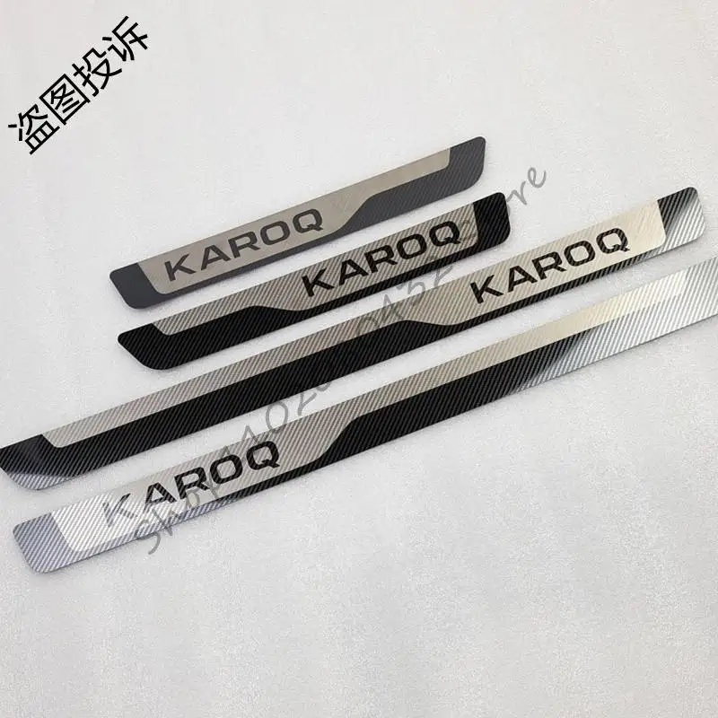 Аксессуары для Skoda Karoq, Накладка на порог двери автомобиля, Накладка на порог, внешние части для стайлинга автомобиля 2018 2020
Аксессуары для Skoda Karoq, Накладка на порог двери автомобиля, Накладка на порог, внешние части для стайлинга автомобиля 2018 2020