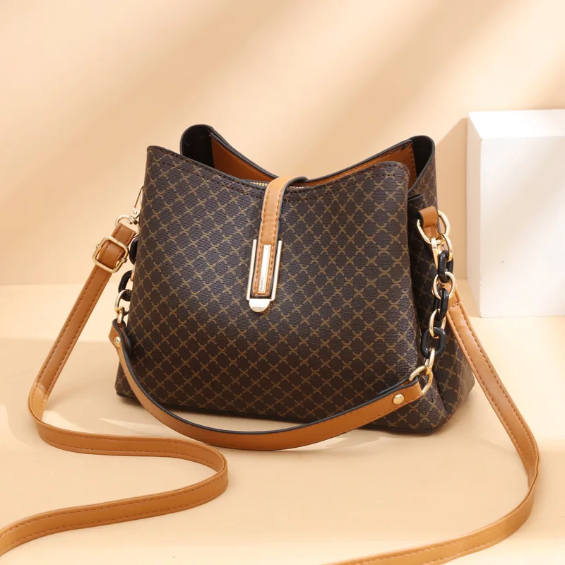 Fashion PU Leather Bucket Bag Women Luxury Designer Shoulder Crossbody Tote Large Capacity Messenger Handbag High Quality
Fashion PU Leather Bucket Bag Women Luxury Designer Shoulder Crossbody Tote Large Capacity Messenger Handbag High Quality