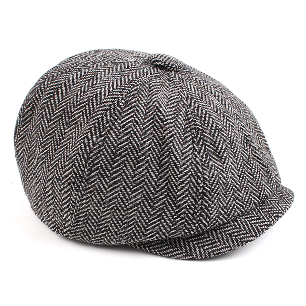 Vintage Tweed Flat Pageboy Accessories Autumn Winter Toddler Boys Newsboy Caps Baby Kids Outdoor Driver Peaked Cap
Vintage Tweed Flat Pageboy Accessories Autumn Winter Toddler Boys Newsboy Caps Baby Kids Outdoor Driver Peaked Cap