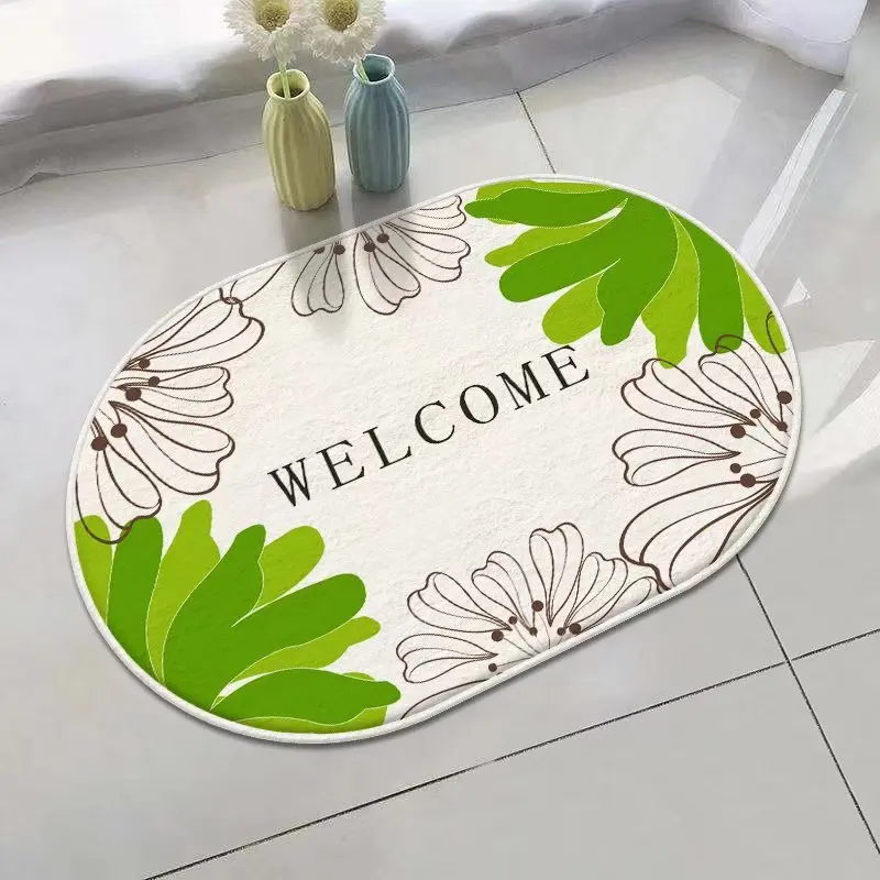 Spring Summer Flowers Welcome Plush Rug Soft Doormat Floor Mat Carpet Home Living Bath Room Anti Slip Imitation Cashmere
Spring Summer Flowers Welcome Plush Rug Soft Doormat Floor Mat Carpet Home Living Bath Room Anti Slip Imitation Cashmere