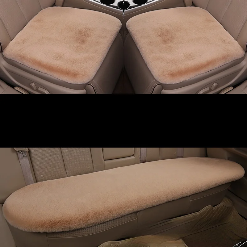 3Pcs Car Seat Cushion Winter Plush Rabbit Fur Winter Warmth Thick Wool Car Rear Long Seat Cushion Cover
3Pcs Car Seat Cushion Winter Plush Rabbit Fur Winter Warmth Thick Wool Car Rear Long Seat Cushion Cover
