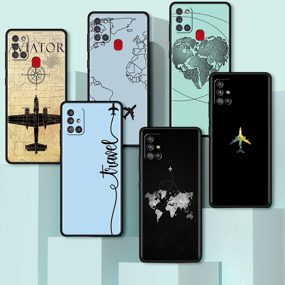Чехол из ТПУ для Samsung Galaxy S20 FE S21 Ultra S10 Plus S9 S10e S8 S7 Edge A51 A21s A12 S10Lite | Мобильные телефоны