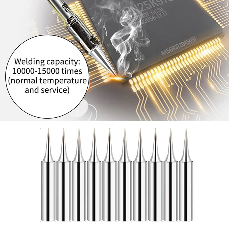 10 шт., наконечники паяльника, запасные части для сварки 900 м
10 шт., наконечники паяльника, запасные части для сварки 900 м