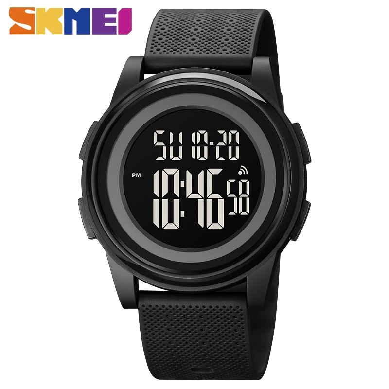 

SKMEI Casual Countdown Sport Watches Men LED Light Chrono Alarm Clock 5Bar Waterproof Digital Wristwatch relogio masculino 1895