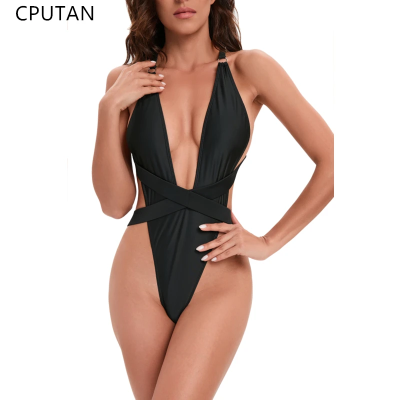 Сексуальный слитный черный купальник с глубоким V-образным вырезом для женщин, монокини с открытой спиной, одежда для плавания, новинка 2022, п...
Сексуальный слитный черный купальник с глубоким V-образным вырезом для женщин, монокини с открытой спиной, одежда для плавания, новинка 2022, п...