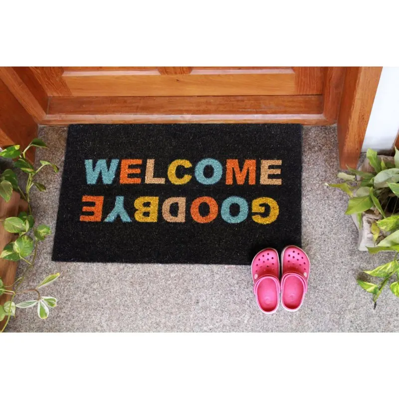 Elegant, Welcome Stacked Doormat, Tufted 18" x 30" Machine, Bye
Elegant, Welcome Stacked Doormat, Tufted 18" x 30" Machine, Bye