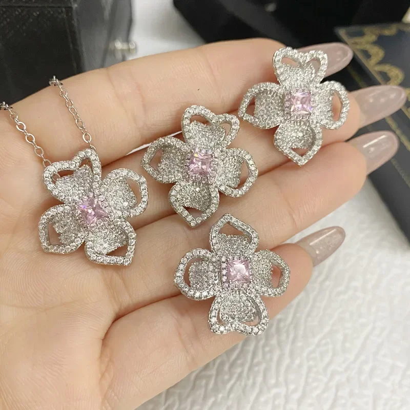 Высокое качество роскошный MDLFES Moissan Diamond Style Seiko Design Edition блестящий цветок