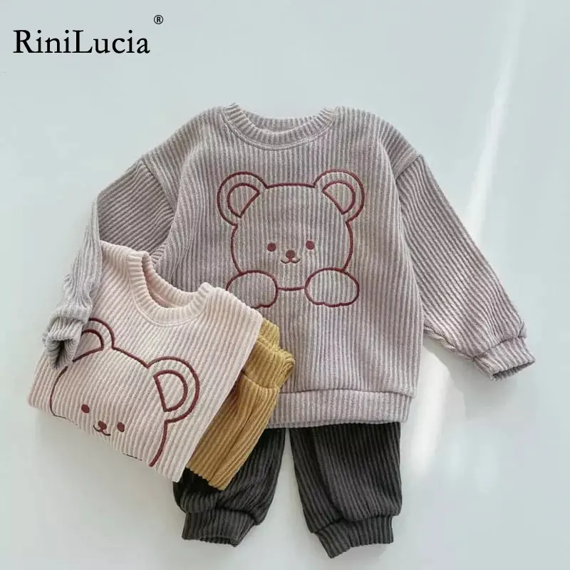 RiniLucia New Baby Boys/Girl Clothing Sets Cartoon Sport Suit Set Fashion Kid Hoodies+Pants Suit Set Toddler Tracksuit Clothes
RiniLucia New Baby Boys/Girl Clothing Sets Cartoon Sport Suit Set Fashion Kid Hoodies+Pants Suit Set Toddler Tracksuit Clothes