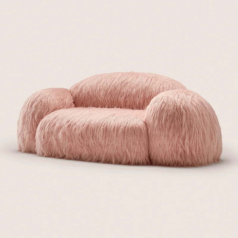 Modern design creative dream furry snowman sofa lazy lounge chair living room bedroom hotel model room
Modern design creative dream furry snowman sofa lazy lounge chair living room bedroom hotel model room
