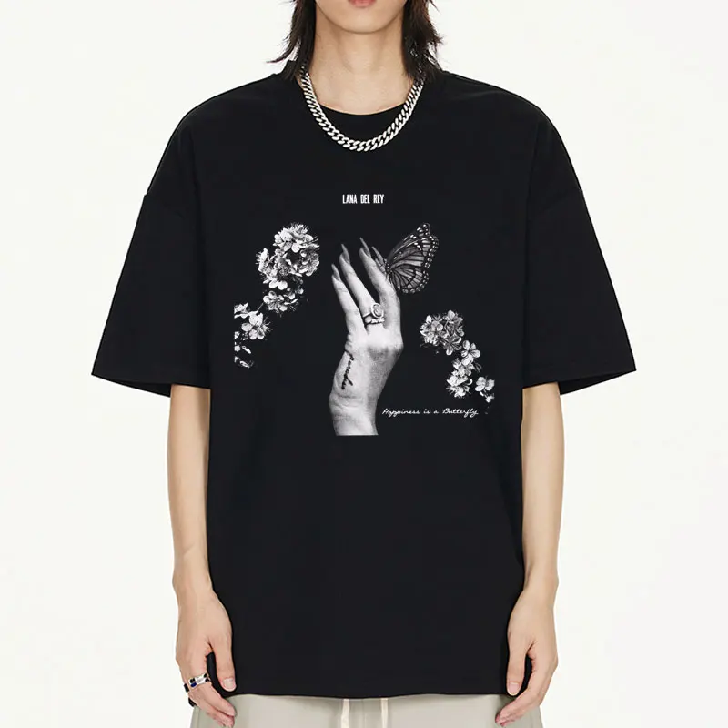 Lana Del Rey Tour T-shirt 2023 World Tour Merch Graphics Short Sleeve T Shirt Men Women's Streetwear Hip Hop Tees Y2K Clothes
Lana Del Rey Tour T-shirt 2023 World Tour Merch Graphics Short Sleeve T Shirt Men Women's Streetwear Hip Hop Tees Y2K Clothes