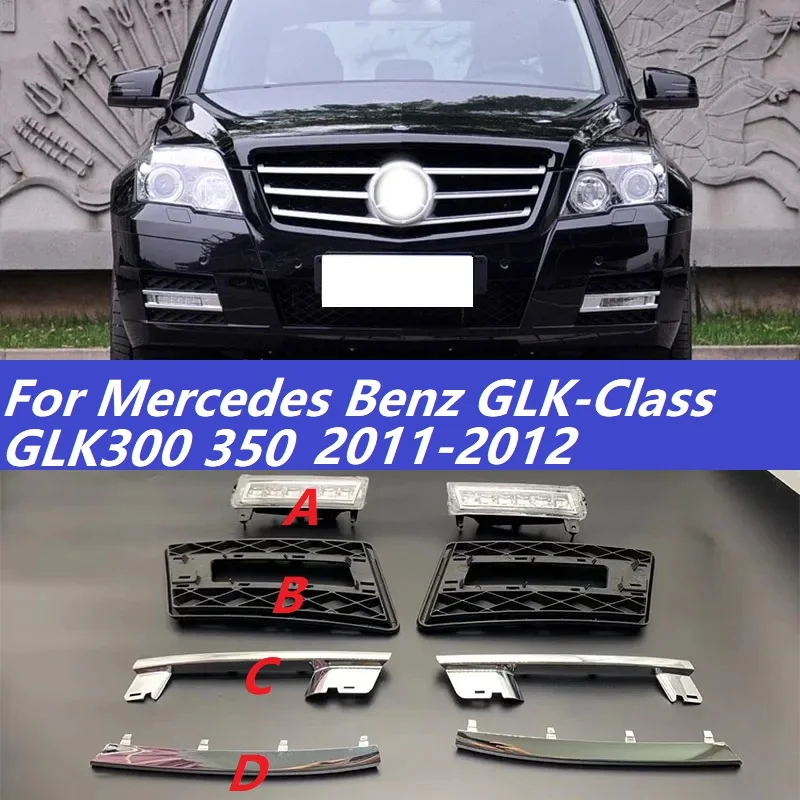 Car Accessory Fog Light Cover Lamp Frame Grille Car Accessories For Mercedes Benz GLK-Class GLK300 GLK350 2011-2012
Car Accessory Fog Light Cover Lamp Frame Grille Car Accessories For Mercedes Benz GLK-Class GLK300 GLK350 2011-2012