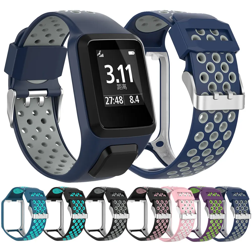 Silicone Watch Strap For TomTom Runner 2 3 Spark 3 Cardio Adventurer Wristband Bracelet Smartwatch Soft Band Waterproof
Silicone Watch Strap For TomTom Runner 2 3 Spark 3 Cardio Adventurer Wristband Bracelet Smartwatch Soft Band Waterproof