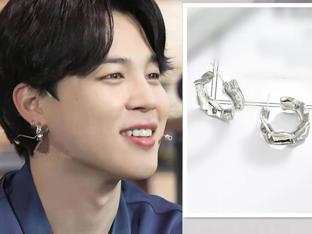 Серьги-гвоздики в стиле K-POP Bangtan Boys JIMIN, серьги неправильной формы, глянцевые плиссированные большие серьги-кольца, серьги в стиле фригид, нов...
Серьги-гвоздики в стиле K-POP Bangtan Boys JIMIN, серьги неправильной формы, глянцевые плиссированные большие серьги-кольца, серьги в стиле фригид, нов...