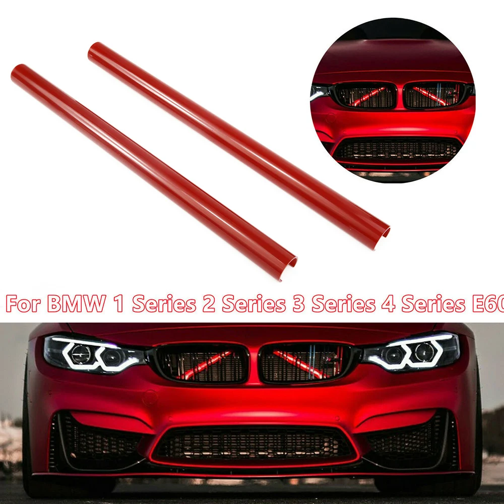1Pair Car Front Grille Trim Strips Hot Sale Grill Bar V Brace For BMW E60 1 2 3 4 Series Car Sport Styling Decoration Accessorie
1Pair Car Front Grille Trim Strips Hot Sale Grill Bar V Brace For BMW E60 1 2 3 4 Series Car Sport Styling Decoration Accessorie