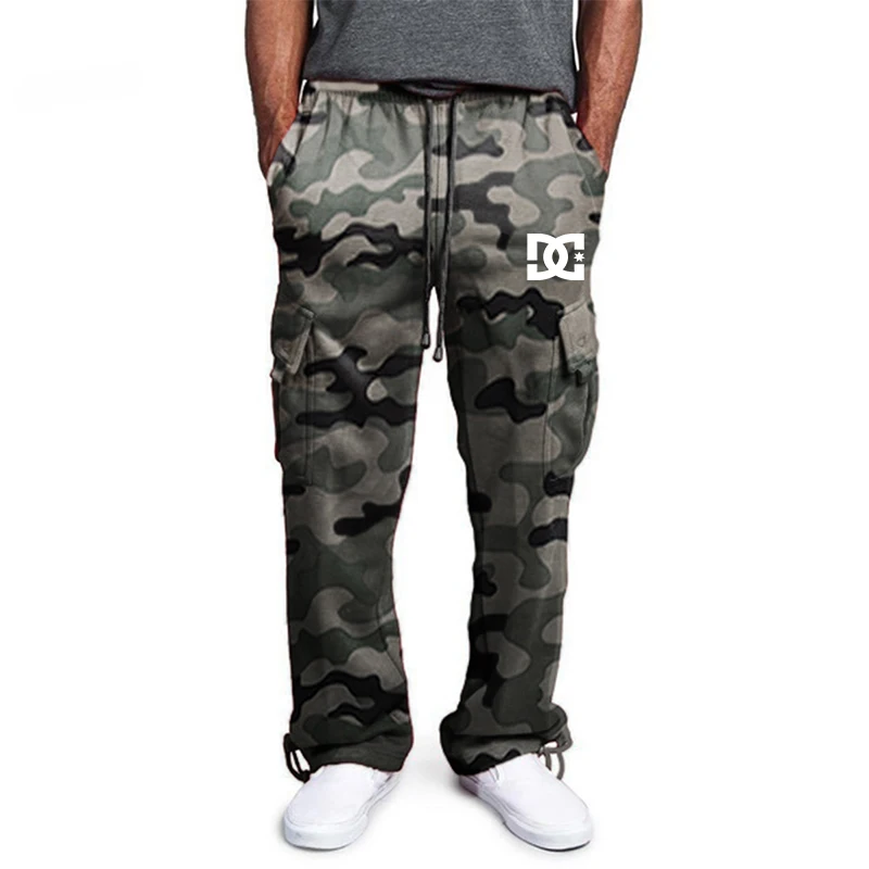 New Men's Cargo Pants Multi-Pockets Sweatpants Casual Loose Fit Trousers Solid Color Sports Drawstring Pants
New Men's Cargo Pants Multi-Pockets Sweatpants Casual Loose Fit Trousers Solid Color Sports Drawstring Pants