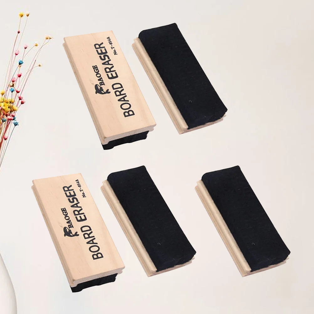 5 Wooden Eraser Chalkboard Blackboard Mini Whiteboard for Chalk and Dry- Erase Board Cleaning
5 Wooden Eraser Chalkboard Blackboard Mini Whiteboard for Chalk and Dry- Erase Board Cleaning