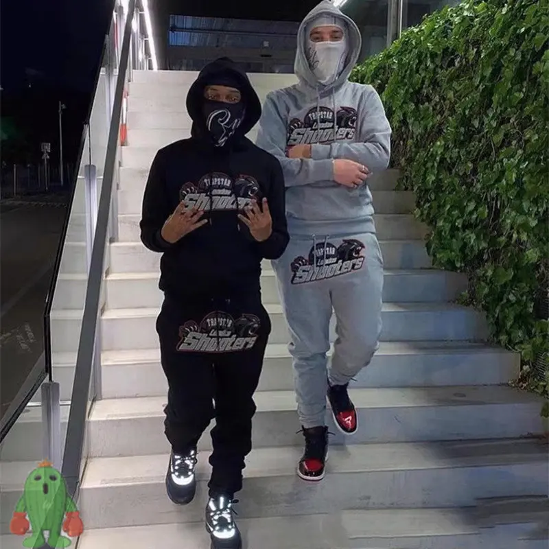 Tracksuit Trapstar Hoodies Sweatshirt High Street Tiger Head Towel Embroidery Sweatshirts Set
Tracksuit Trapstar Hoodies Sweatshirt High Street Tiger Head Towel Embroidery Sweatshirts Set