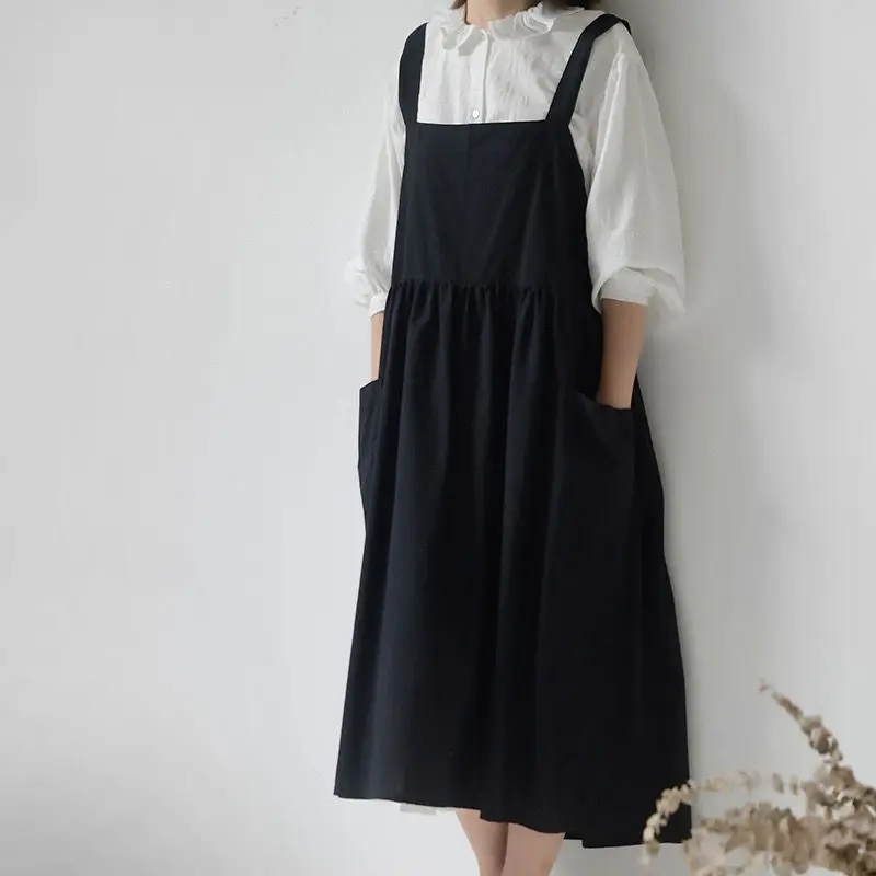Korean Version of Cotton and Linen Waterproof Apron Loose Kitchen Floral Art Overcoat Milk Tea Nail Bib
Korean Version of Cotton and Linen Waterproof Apron Loose Kitchen Floral Art Overcoat Milk Tea Nail Bib