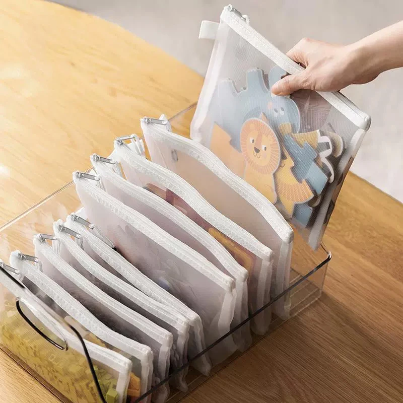 A4/A5/A6 Mesh Zipper Pouch Document Bag Waterproof Zip File Folders School Office Supplies Pencil Case Cosmetic Makeup Bags
A4/A5/A6 Mesh Zipper Pouch Document Bag Waterproof Zip File Folders School Office Supplies Pencil Case Cosmetic Makeup Bags