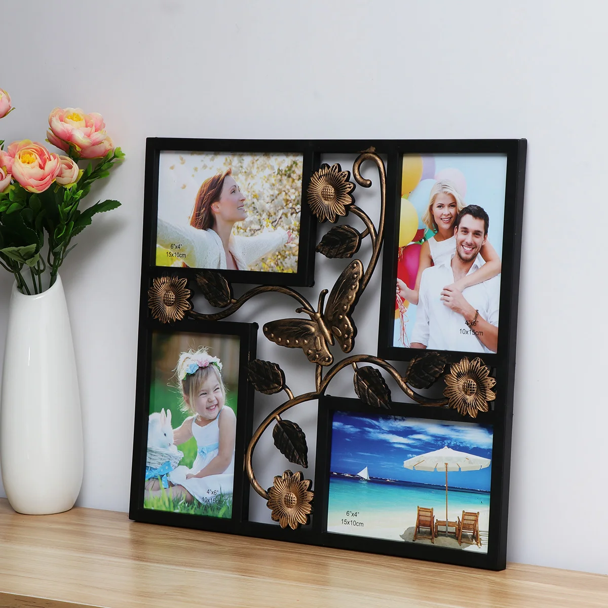 

Photo Collage Frames Wall Picture Frame Decor Ames Family Display Gallery Pictures Lte Ng Ing Letop Ame Deoati Viage U Opg