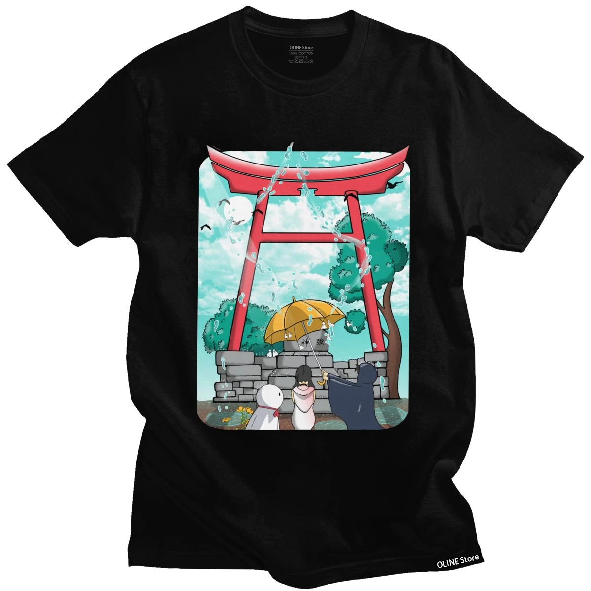 Streetwear T Shirt Men's The Sunshine Girl Hina Amano T-Shirts Short Sleeve Cotton Tshirt Designer Weathering With You Tee Top
Streetwear T Shirt Men's The Sunshine Girl Hina Amano T-Shirts Short Sleeve Cotton Tshirt Designer Weathering With You Tee Top