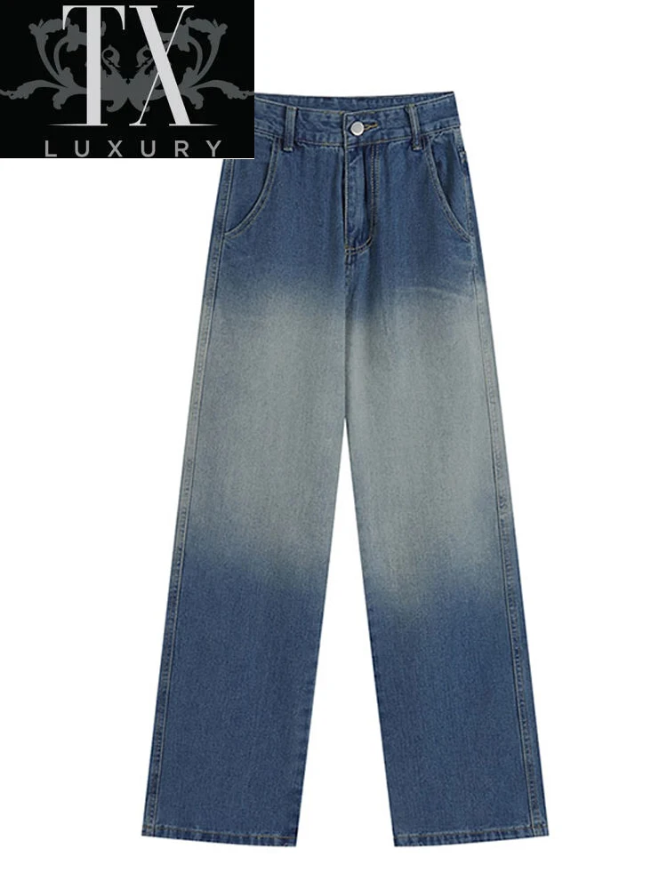 Casual Streetwear Women's Loose Woman Fashion Tie Dye Harajuku Pants Wide Leg Jeans For Women High Waisted Denim Female
Casual Streetwear Women's Loose Woman Fashion Tie Dye Harajuku Pants Wide Leg Jeans For Women High Waisted Denim Female
