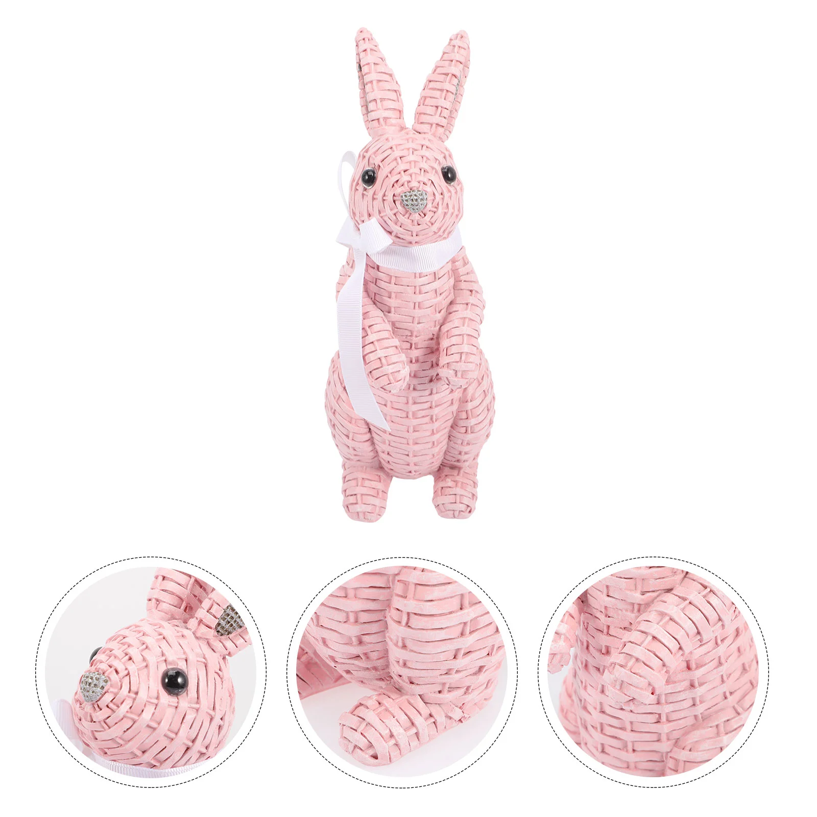 Bunny Easter Figurines Rabbit Statue Garden Basket Frog Wicker Ornaments Decor Animal Rattan Standing Woven Decorations Ornament
Bunny Easter Figurines Rabbit Statue Garden Basket Frog Wicker Ornaments Decor Animal Rattan Standing Woven Decorations Ornament