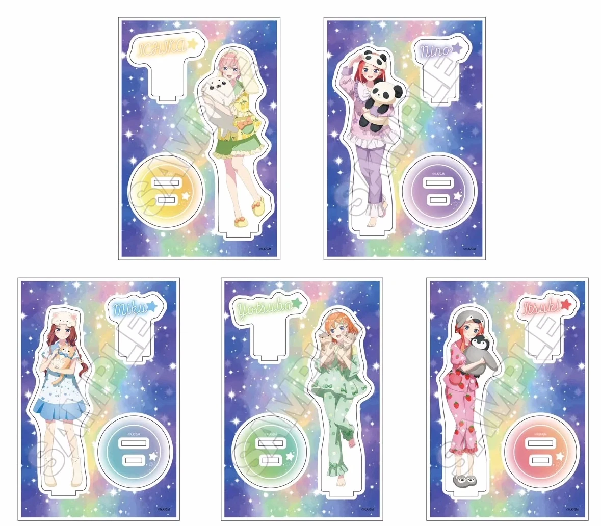 The Quintessential Quintuplets Nakano Nino Itsuki Yotsuba Animal Ver. Acrylic Figure Stand Figure a5689 Stand Model Plate Toy
The Quintessential Quintuplets Nakano Nino Itsuki Yotsuba Animal Ver. Acrylic Figure Stand Figure a5689 Stand Model Plate Toy
