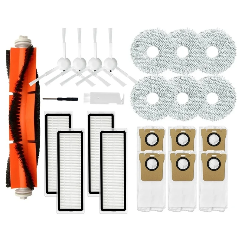 For Xiaomi Mijia Omni B101CN , X10 Plus / Dreame S10 Pro , L10S Ultra Main Side Brush Hepa Filter Mop Cloth Dust Bag Replacement
For Xiaomi Mijia Omni B101CN , X10 Plus / Dreame S10 Pro , L10S Ultra Main Side Brush Hepa Filter Mop Cloth Dust Bag Replacement