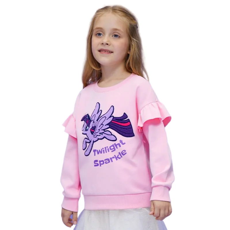My Little Pony Children's Cartoon Anime Spring and Autumn Baby Casual Fashion Cute Autumn Round Neck Sweater Printed Simple Tops 
My Little Pony Children's Cartoon Anime Spring and Autumn Baby Casual Fashion Cute Autumn Round Neck Sweater Printed Simple Tops