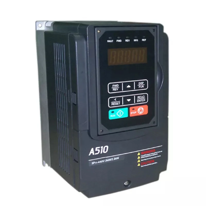 

Tier: High Potential Seller {new original} Official Warranty 2 Years A510-2010-H3 3 Phase 220V 33A 7.5KW 10HP Inverter AC Drive