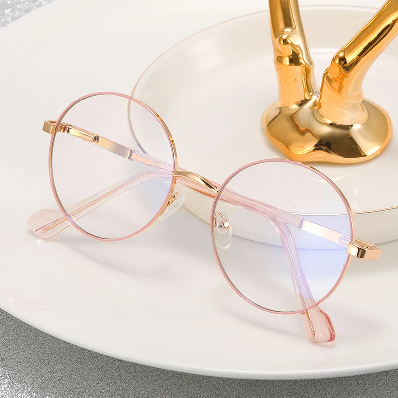 

Новая женская оправа для очков с защитой от синего света, художественные очки, оптические оправы для очков по рецепту при близорукости, F91257