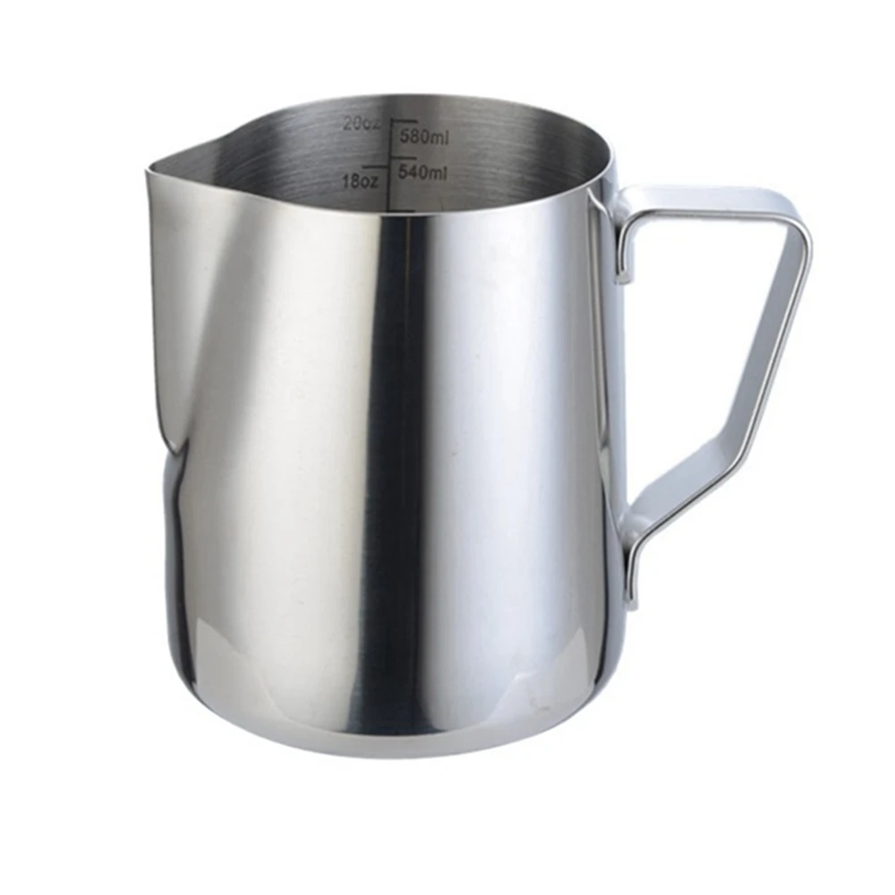 Milk Frothing Pitcher Steaming Pitchers Stainless Steel Milk Coffee Cappuccino Latte Steam Pitchers Milk Jug Cup 600Ml
Milk Frothing Pitcher Steaming Pitchers Stainless Steel Milk Coffee Cappuccino Latte Steam Pitchers Milk Jug Cup 600Ml