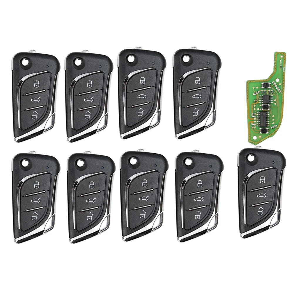 Универсальный дистанционный ключ XKLKS0EN XKLKSOEN для VVDI Key Tool LEI, 9 шт./партия Стиль 3
Универсальный дистанционный ключ XKLKS0EN XKLKSOEN для VVDI Key Tool LEI, 9 шт./партия Стиль 3