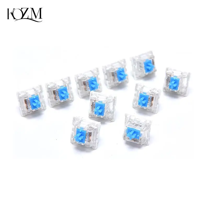 10Pcs Switches Mechanical Keyboard Black Blue Brown Red Key Switch For CIY Sockets SMD 3pin Thin Pins Compatible With MX Switch
10Pcs Switches Mechanical Keyboard Black Blue Brown Red Key Switch For CIY Sockets SMD 3pin Thin Pins Compatible With MX Switch
