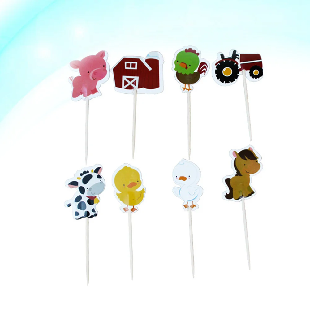 Decorations Cake Party Pattern Farm Cupcake Topper Supplies Animals Cartoon Chicken Duck Horse
Decorations Cake Party Pattern Farm Cupcake Topper Supplies Animals Cartoon Chicken Duck Horse