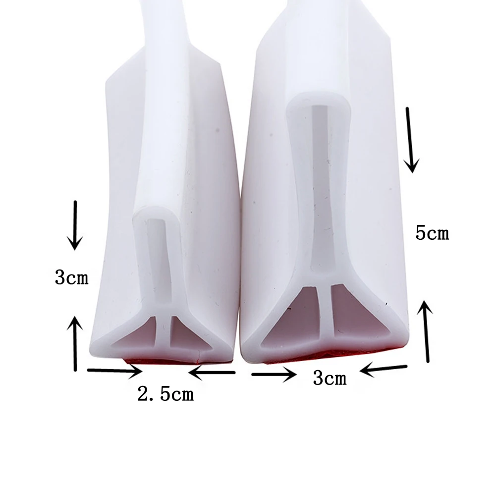 Bathroom Water Stopper Rubber Silicone Shower Barrier Water Stopper Bathroom Waterproof Strip Dry&Wet Separation Flood Barrier
Bathroom Water Stopper Rubber Silicone Shower Barrier Water Stopper Bathroom Waterproof Strip Dry&Wet Separation Flood Barrier