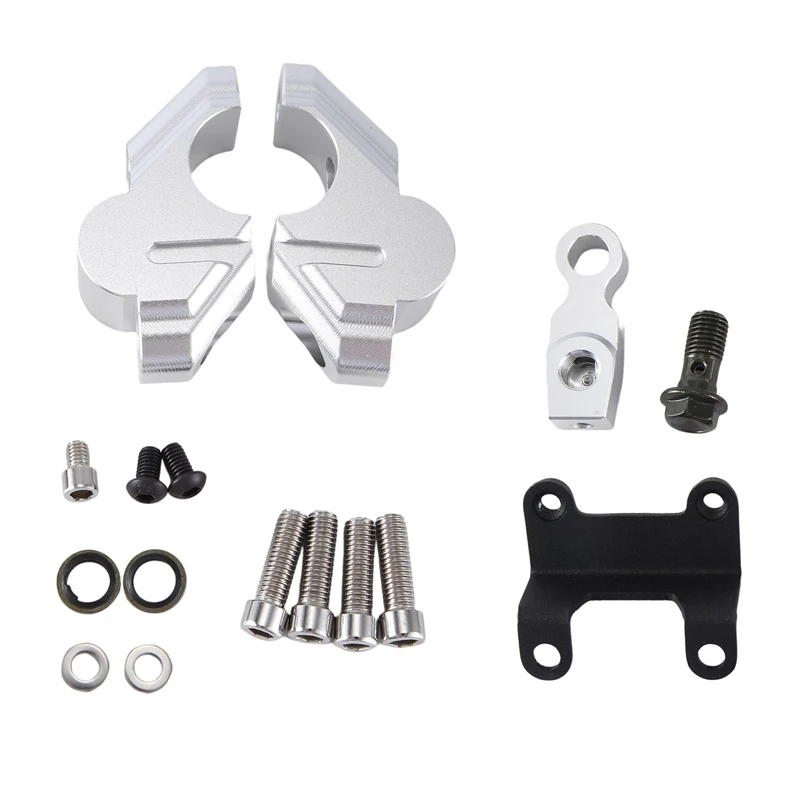 Motorcycle Handlebar Riser Drag Handle Bar Clamp Extend Adapter For Yamaha MT-07 MT07 2021 2022 2023 -(Silver) Motorcycle Parts
Motorcycle Handlebar Riser Drag Handle Bar Clamp Extend Adapter For Yamaha MT-07 MT07 2021 2022 2023 -(Silver) Motorcycle Parts