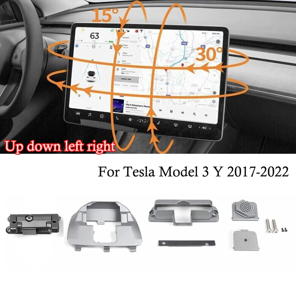 1 шт. комплект навигационного экрана из алюминиевого сплава для Tesla Model 3/Y, вращающийся держатель экрана, улучшенное поворотное крепление для...
1 шт. комплект навигационного экрана из алюминиевого сплава для Tesla Model 3/Y, вращающийся держатель экрана, улучшенное поворотное крепление для...