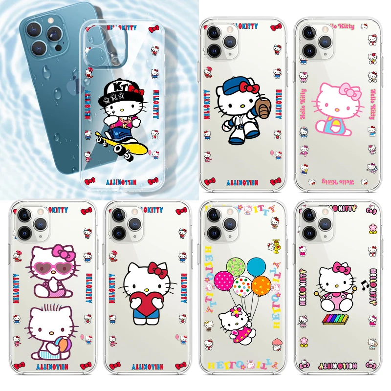 Anime Cute Hello-Kitty Girls For Apple iPhone 13 12 11 Pro Max Mini XS Max X XR 6S 6 7 8 Plus 5S SE Soft Transparent Phone Case
Anime Cute Hello-Kitty Girls For Apple iPhone 13 12 11 Pro Max Mini XS Max X XR 6S 6 7 8 Plus 5S SE Soft Transparent Phone Case