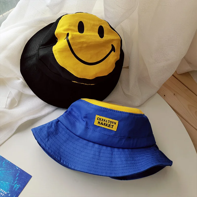 Chidlren New Arrival Fashion Smiley Sun Protection Hat Baby Girl All-match Fisherman's Hats Kid Boy Thin Adjustable Cap
Chidlren New Arrival Fashion Smiley Sun Protection Hat Baby Girl All-match Fisherman's Hats Kid Boy Thin Adjustable Cap