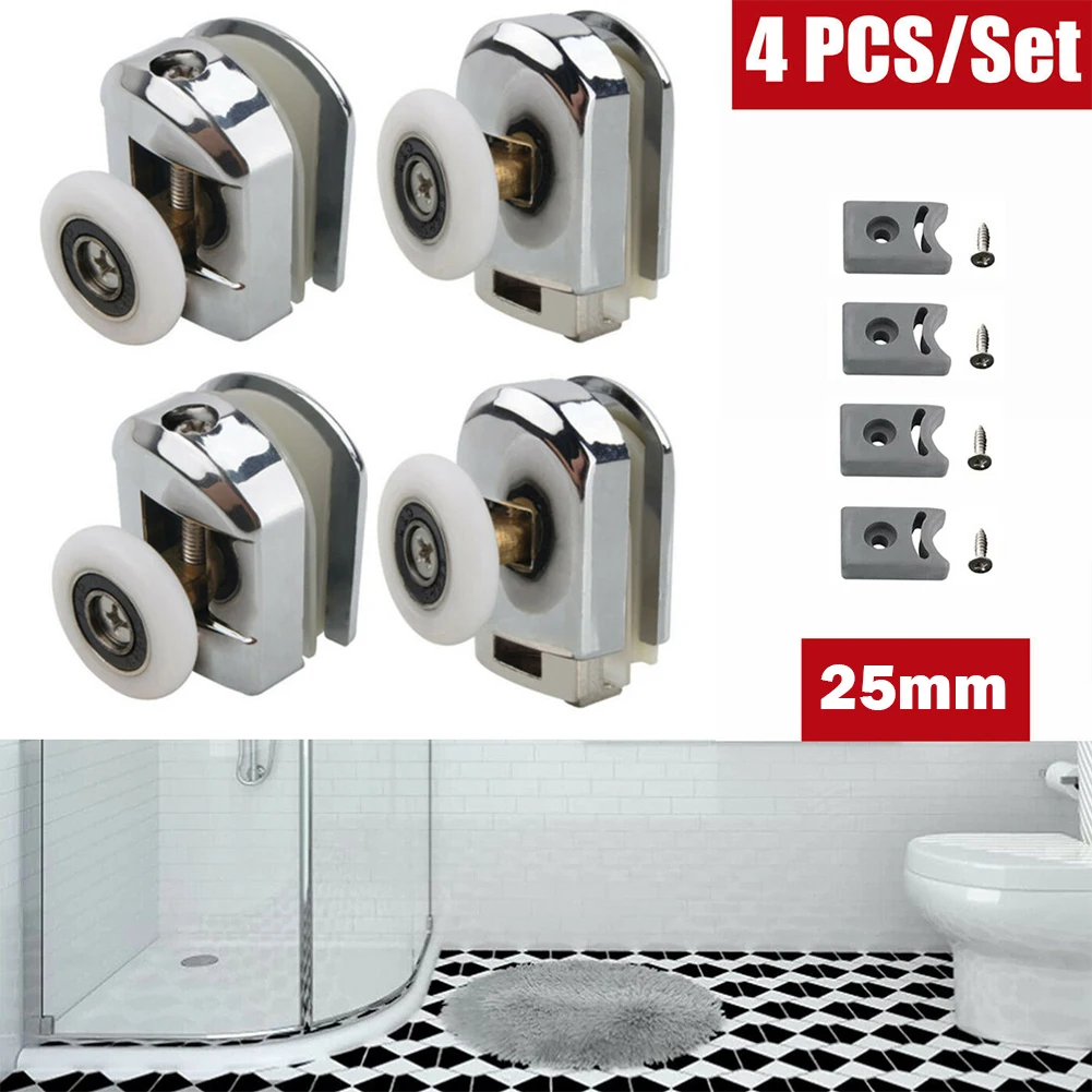 Door Pulley Door Rollers Home Hardware 4pcs Anti-collision Slice Bathroom Fixture Hardware Screws Single Shower
Door Pulley Door Rollers Home Hardware 4pcs Anti-collision Slice Bathroom Fixture Hardware Screws Single Shower