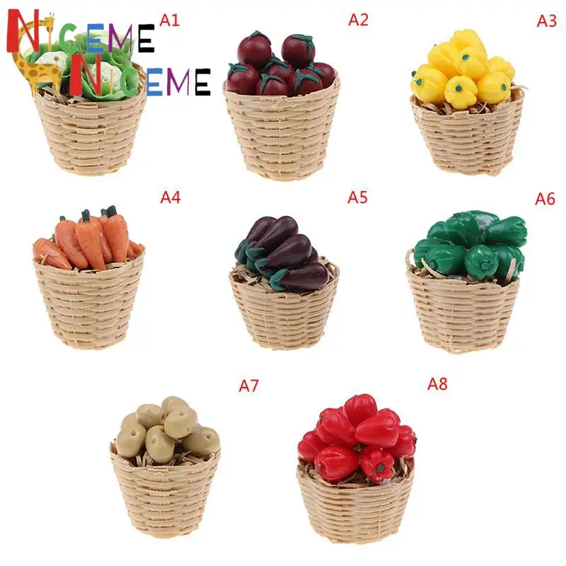 1:12 миниатюрная имитация искусственных фруктов и овощей для детей кукольный домик овощи бамбуковая корзина Миниатюрные аксессуары
1:12 миниатюрная имитация искусственных фруктов и овощей для детей кукольный домик овощи бамбуковая корзина Миниатюрные аксессуары