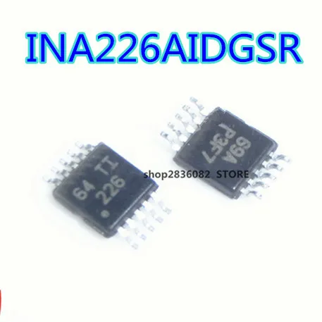 10PCS/LOT INA226AIDGSR MSOP-10 Bidirectional current / power monitor chip