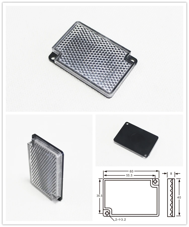 10PCS TD-09 TD-08 TD-07 TD-06 TD-05 Specular Reflector Plate / Reflector Sensor Board for Photoelectric Switch
10PCS TD-09 TD-08 TD-07 TD-06 TD-05 Specular Reflector Plate / Reflector Sensor Board for Photoelectric Switch