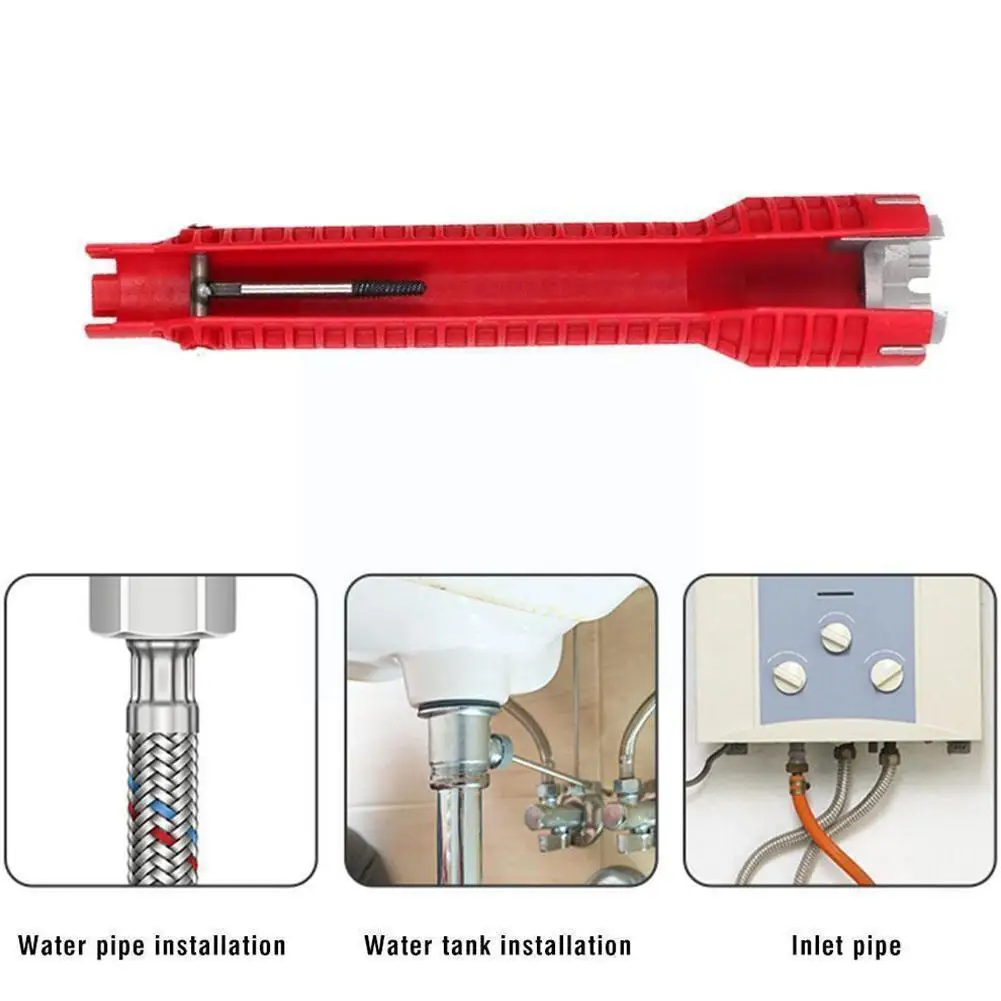 14 в 1 Сантехнический гаечный ключ, противоскользящий гаечный ключ для кухонной раковины, инструменты для сборки ванной комнаты, ремонта, Сан...
14 в 1 Сантехнический гаечный ключ, противоскользящий гаечный ключ для кухонной раковины, инструменты для сборки ванной комнаты, ремонта, Сан...